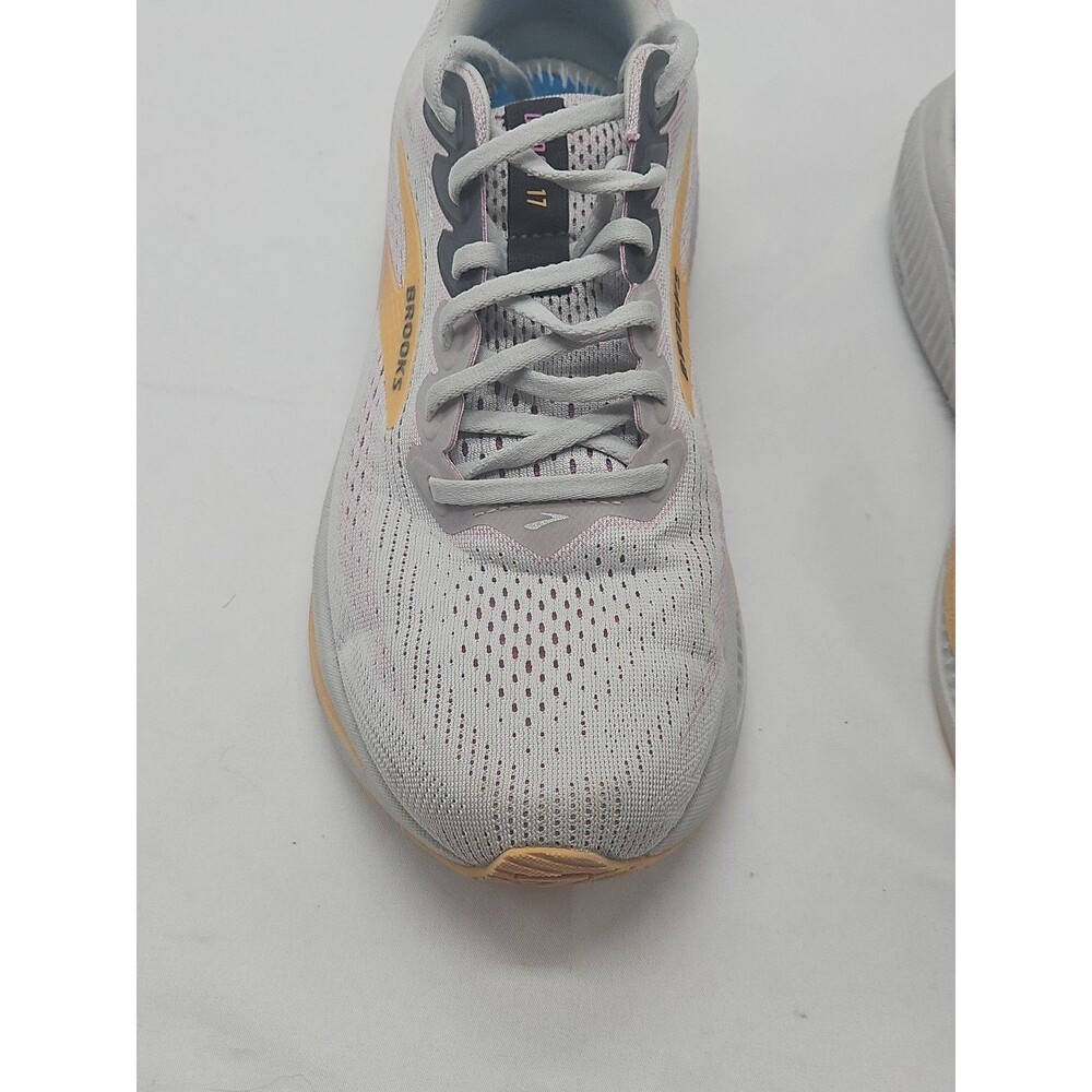 Brooks Sneakers Womens 10 D Wide Ghost 17 1204311D070 Gray Running Athletic Shoe - Picture 14 of 16